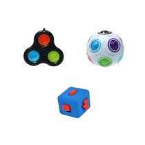 Fidget Toys Top 3 Pakket ‒ Rage 2021 ‒ Pop It, Cube, Puzzel