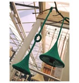 LemonWise Lemonwise Gebreide hanglamp - LichtGroen - Small - Ø 15 cm