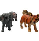 Banzaa Speelgoed nijlpaard - Wild Dier - Speelfiguur - 17 x 7 x 12 cm - Afrika - Savanne
