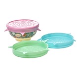 Rice Siliconen Deksel Medium Bowl 14 cm Mint