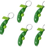 Banzaa  Fidget Pea Bean poppers set 5 stuks‒ Anti stress Fidget Pop It