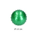 Banzaa  Educatieve stekelige Bal – 2 stuks met Pomp – Motorische en Sensorische Stimulatie –Roze, Groen 15cm