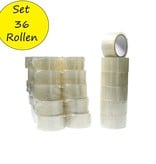 Banzaa Verpakkingstape Low Noise tape – Transparant PP Acryl 50mm 66m 28MY Strong 36 Rollen