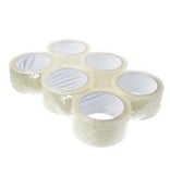 Banzaa Verpakkingstape Low Noise tape – Transparant PP Acryl 50mm 66m 28MY Strong 36 Rollen