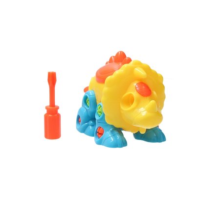 Banzaa Bouw je eigen Dino set 2 stuks - constructie Dinosaurus Triceratops & T-Rex