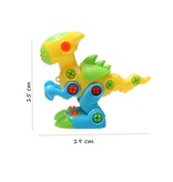 Banzaa Bouw je eigen Dino set 2 stuks - constructie Dinosaurus Triceratops & T-Rex
