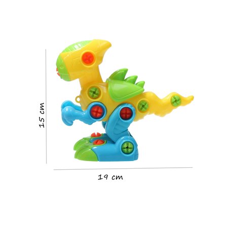 Banzaa Bouw je eigen Dino set 2 stuks - constructie Dinosaurus Triceratops & T-Rex