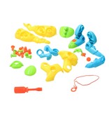 Banzaa Bouw je eigen Dino set 2 stuks - constructie Dinosaurus Triceratops & T-Rex