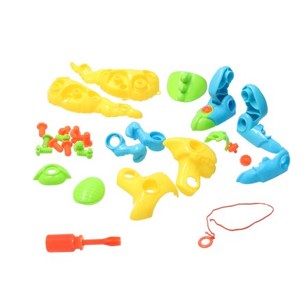 Banzaa Bouw je eigen Dino set 2 stuks - constructie Dinosaurus Triceratops & T-Rex