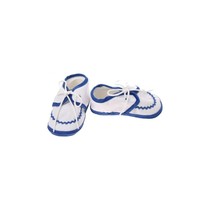 Babyschoenen Newborn Junior Wit/blauw