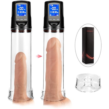 Fondlove  Penispomp Extreem 500Mbar ‒ Automatische Penis Vergroter ‒ USB Oplaadbaar