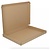 Post.nl 50 stuks Bruine Brievenbusdozen A4+ (350 x 250 x 28 mm)