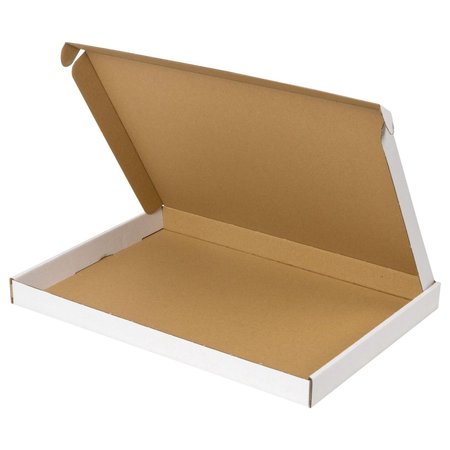 Merkloos 50 stuks Brievenbusdoos 299 x 213 x 28 mm (A4)