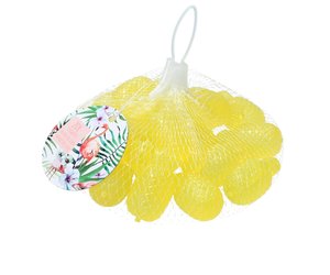 20 Plastic ijsblokjes in Ananas vorm - Geel - Herbruikbaar - Zomer - Cocktail - drinken - | Best Deals Online BV