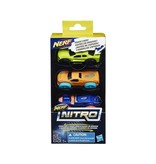 Nerf Nitro  Foam auto's per 3 verpakt