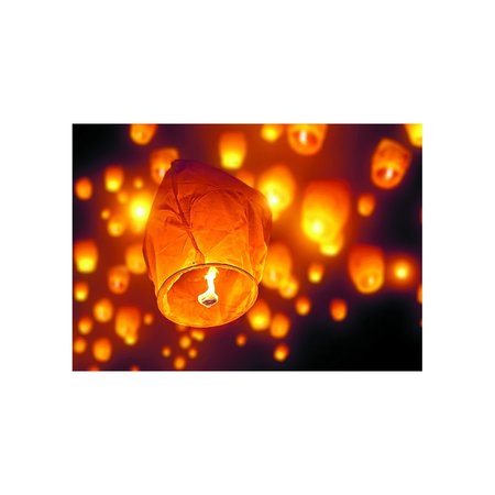 Merkloos Wensballon - Wit