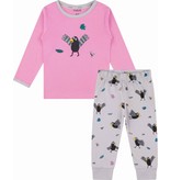 KUUK’n Coco- pyjama unisex, roze, 74/80