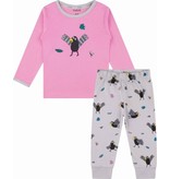 KUUK’n Coco- pyjama meisjes, roze, 110/116