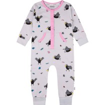 Coco- onesie pyjama meisjes, pink, 74/80