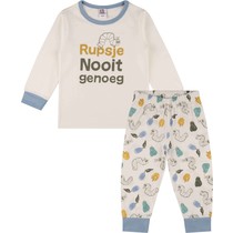 Rupsje Nooitgenoeg, pyjama jongens blauw- 62/68