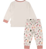 KUUK’n Rupsje Nooitgenoeg, meisjes pyjama roze, 62/68