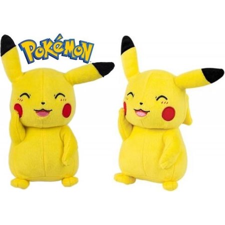 Pokémon Pokemon - Pikachu - Knipoog - Pluche Knuffel (Tomy) - 20 cm