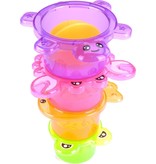 Free and Easy Free And Easy Waterspeelgoed - Zwembad speelgoed - Badspeelgoed Stapeltoren - 4-delig
