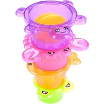 Free And Easy Waterspeelgoed - Zwembad speelgoed - Badspeelgoed Stapeltoren - 4-delig