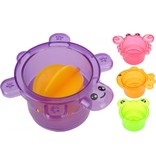 Free and Easy Free And Easy Waterspeelgoed - Zwembad speelgoed - Badspeelgoed Stapeltoren - 4-delig