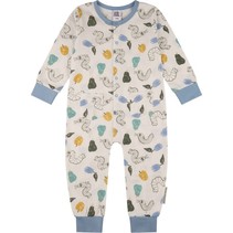 Rupsje Nooitgenoeg, jongens boxpakje blauw - 62/68