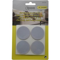 Bellson AntiKras vilt Rubber 8 stuks (8 x Ø40 mm)