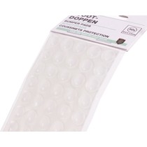 Hofftech Siliconendruppels / Stootdoppen 50 stuks ( Ø 10 x 3.0 mm)