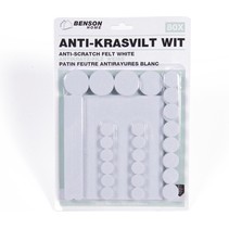 Anti-Krasvilt- Antikras - Anti Kras - Vilt - Stoel Beschermers - Wit - 80 Delig