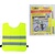 Merkloos Fluorescerend Geel Reflecterend Wegenbouw Veiligheidsvest voor Kinderen - One size fits all | Fluorescerend | Veiligheids Vest | Kids Veiligheidshesje | Werkkleding | Hesje voor Klussen | Veiligheid | Pech | Fluor | Werkkleding en Bescherming | Kind