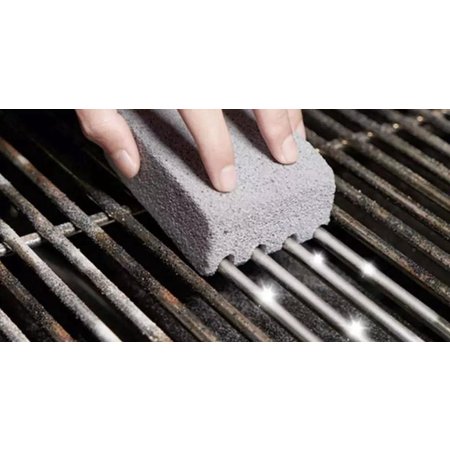 BBQ BBQ Grill Cleaner - Vulkanische steen Reiniger - Barbecue Rooster Schoonmaak steen 2 stuks