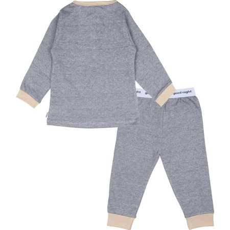 KUUK’n KUUK'n, jongens pyjama streep blauw, 62/68