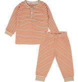 KUUK’n KUUK'n unisex pyjama streep sunset, 74/80