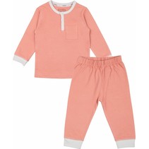 KUUK’n pyjama basic Rose dawn 74/80