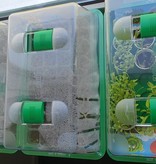 Romberg Romberg kweekkas voor moestuin - groen & transparant - kweekbak - 38x24x19 cm - propagator - terrarium