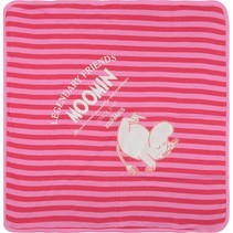 Moomin meisjes badcape - roze - maat 75 cm