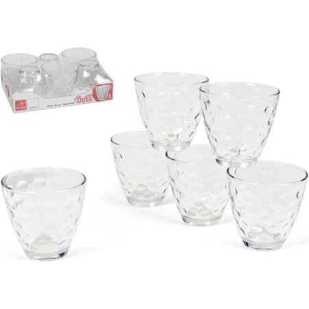 Bormioli Rocco Bormioli Rocco Dots waterglas - 25 cl - Set-6