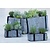 Zigg Zagg Zigg Zagg plantenzak D40x40 H15 cm - Grijs