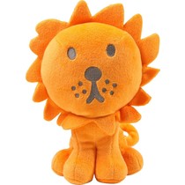 Oranje leeuw knuffel, 20 cm