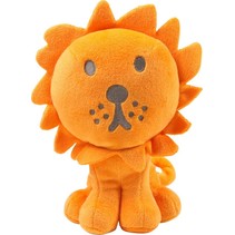 Oranje leeuw knuffel, 30 cm