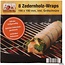 BBQ Devil Cederhouten Wraps | Naturel met Houtaroma | 19 cm | Set van 8 | Accesoires voor Smoker Roker