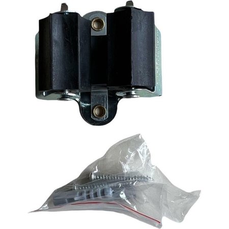 HotDeal Bezem ophangsysteem - gereedschap houder - steelklem rolklem - ophangklem - Borstel houder - Bezemsteel ophangen opbergen - set van 4 - 5x5x4 cm