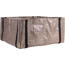 Zigg Zagg plantenzak D80x80 H40 cm - Taupe