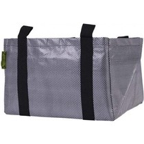 Zigg Zagg plantenzak D47x47 H30 cm - Grijs