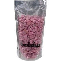 Decoratieve Stenen Roze Bolsius - 500GR - Decoratie - Sierstenen - Gekleurde Kiezels Decoratief - Kaars / Bloempot / Vaas / Bloemstuk versiering