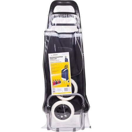 Benson Benson Boodschappentrolley Fun Color Zwart - 92 x 32 x 21 cm. (40 Liter)